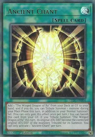 Ancient Chant [LED7-EN004] Ultra Rare