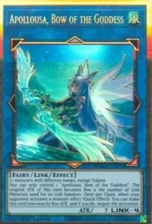 Apollousa, Bow of the Goddess (Alternate Art) [MAGO-EN041] Gold Rare