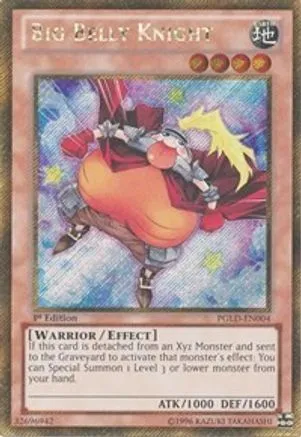 Big Belly Knight [PGLD-EN004] Gold Secret Rare