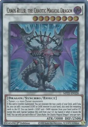 Chaos Ruler, the Chaotic Magical Dragon [MP21-EN128] Ultra Rare