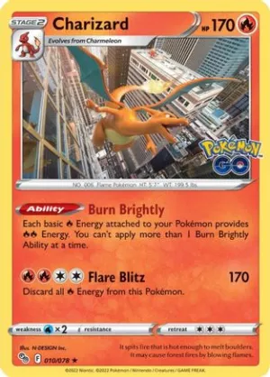 Charizard (010/078) [Pokmon GO]