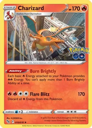 Charizard (010/078) [Pokmon GO]