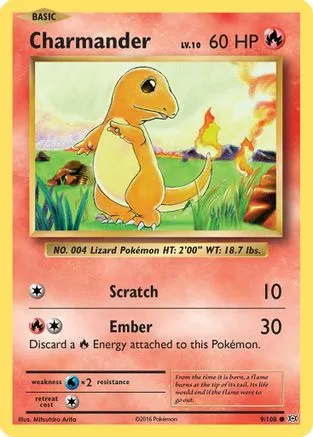 Charmander (9/108) [XY: Evolutions]