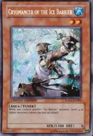 Cryomancer of the Ice Barrier [HA01-EN003] Secret Rare