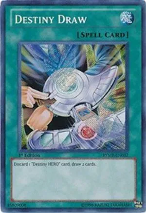 Destiny Draw [RYMP-EN037] Secret Rare