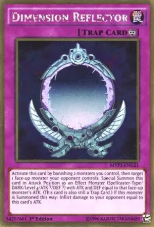 Dimension Reflector [MVP1-ENG21] Gold Rare