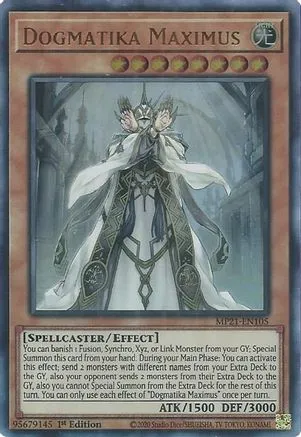 Dogmatika Maximus [MP21-EN105] Ultra Rare