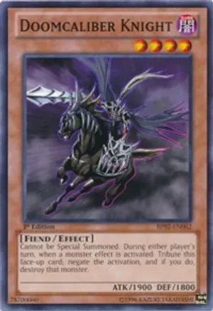 Doomcaliber Knight [BP02-EN062] Common