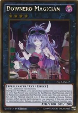 Downerd Magician [PGL2-EN047] Gold Rare