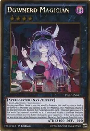 Downerd Magician [PGL2-EN047] Gold Rare