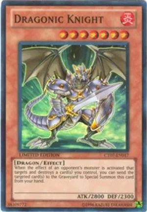 Dragonic Knight [CT07-EN017] Super Rare