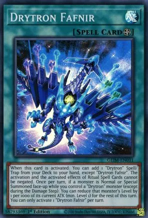 Drytron Fafnir [GEIM-EN031] Super Rare