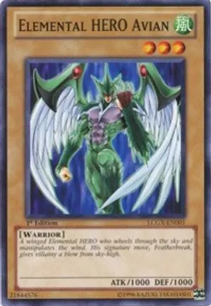 Elemental HERO Avian [LCGX-EN001] Common