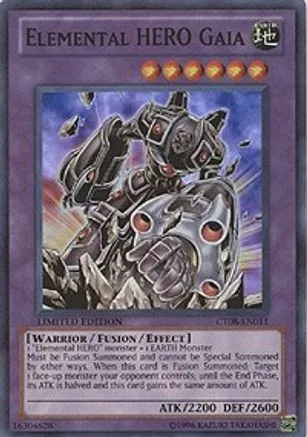 Elemental Hero Gaia [CT08-EN011] Super Rare
