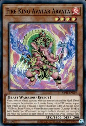 Fire King Avatar Arvata (OP25-EN007) - OTS Tournament Pack 25 Unlimited