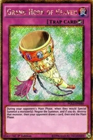 Grand Horn of Heaven [PGL3-EN040] Gold Secret Rare