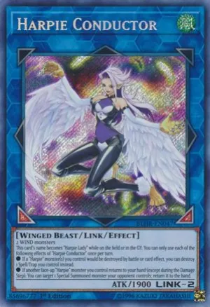 Harpie Conductor [BLHR-EN047] Secret Rare