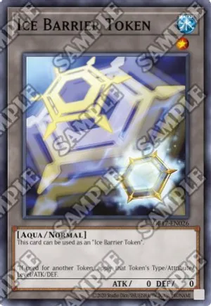 Ice Barrier Token [OP17-EN026] Super Rare