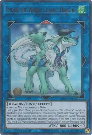 Imduk the World Chalice Dragon [BLRR-EN086] Ultra Rare
