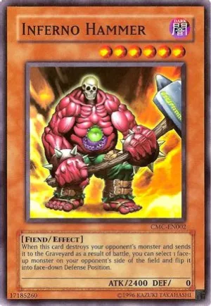 Inferno Hammer (Capsule Monster Coliseum) [CMC-EN002] Super Rare