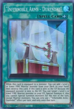 Infernoble Arms - Durendal [MP21-EN136] Super Rare