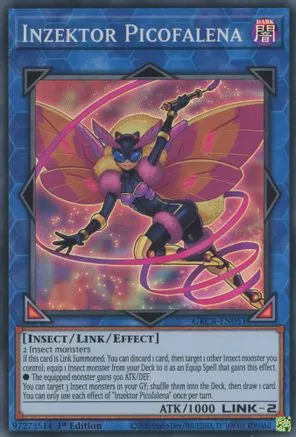 Inzektor Picofalena [GRCR-EN051] Super Rare