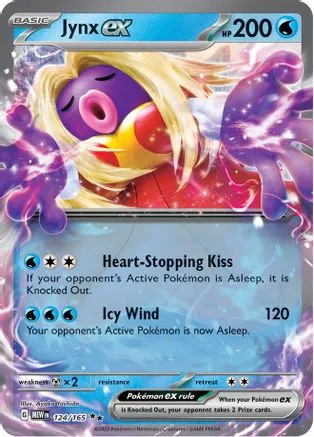 Jynx ex (124/165) [Scarlet & Violet 151]