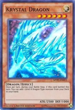 Krystal Dragon [MVP1-ENSV2] Ultra Rare