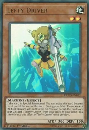 Lefty Driver (DUPO-EN033) - Duel Power Unlimited