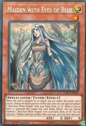 Maiden with Eyes of Blue [LCKC-EN012] Secret Rare