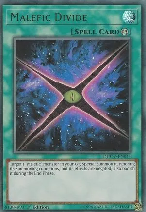 Malefic Divide [DUOV-EN044] Ultra Rare