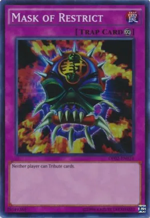 Mask of Restrict [OP02-EN010] Super Rare