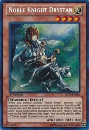 Noble Knight Drystan [JOTL-EN084] Secret Rare