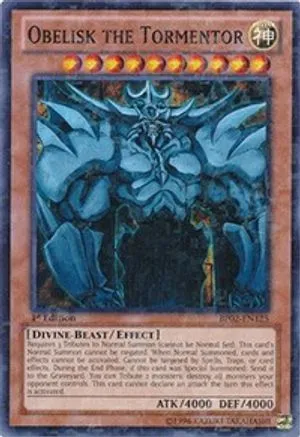 Obelisk the Tormentor [BP02-EN125] Mosaic Rare