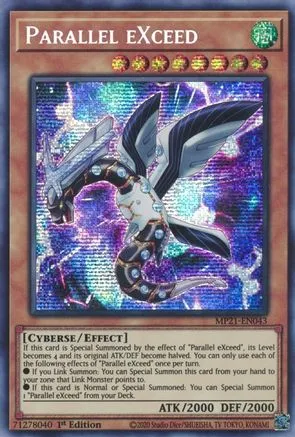 Parallel EXceed [MP21-EN043] Prismatic Secret Rare