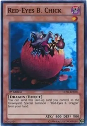 Red-Eyes B. Chick [LCJW-EN038] Super Rare