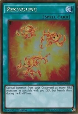 Rekindling [PGL2-EN053] Gold Rare