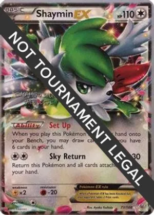 Shaymin EX (77/108) (Black Dragon - Shuntu Sadahiro) [World Championships 2016]