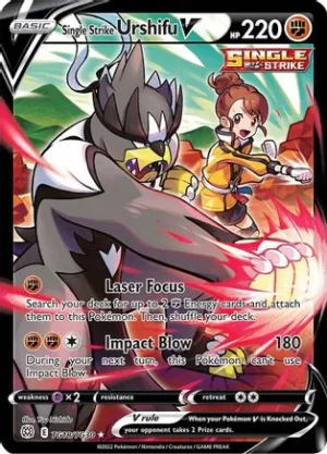 Single Strike Urshifu V (TG18/TG30) [Sword & Shield: Brilliant Stars]