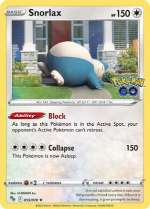 Snorlax (055/078) [Pokmon GO]
