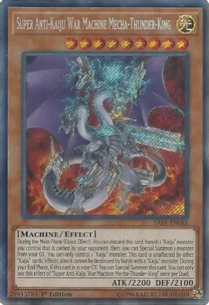 Super Anti-Kaiju War Machine Mecha-Thunder-King (SAST-EN081) - Savage Strike Unlimited