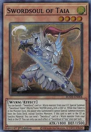 Swordsoul of Taia [BODE-EN004] Super Rare