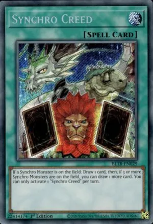 Synchro Creed [BLTR-EN029] Secret Rare