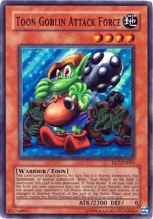 Toon Goblin Attack Force [DL7-EN001] Super Rare
